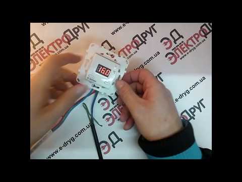 Терморегулятор Terneo vt. Обзор, подключение, проверка