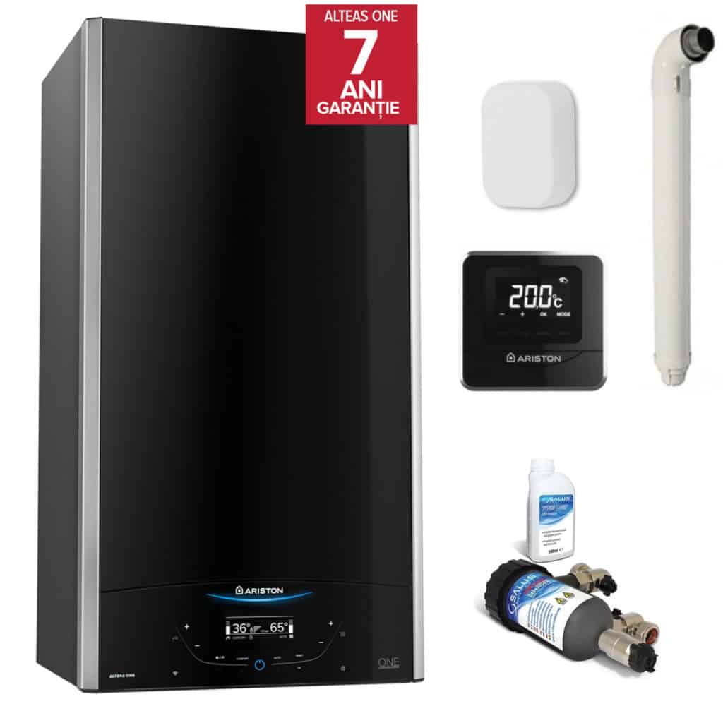 Centrala termica Ariston Genus One Net 35 kW, cu condensare, pe gaz