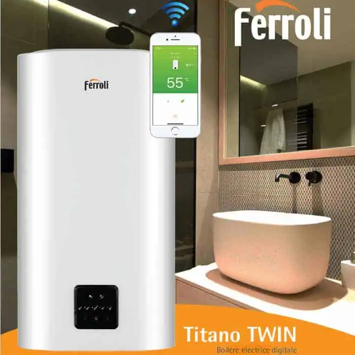 Boiler Electric Titano Twin Ferroli 50 litri