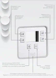 Centrala termica Romstal Habitat panou control