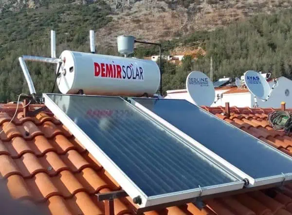 Sistem Panou solar plan presurizat cu 2 colectoare e1684932333130