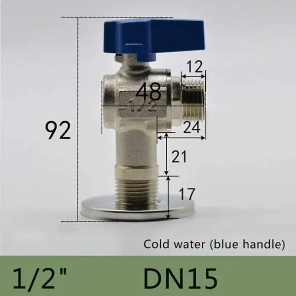 dimensiuni robinet