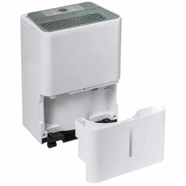 Dezumidificator de aer TCL DeLonghi DEL10EB 10l24h capacitate rezervor 1.5 l 2 trepte de viteza filtru praf timer alb