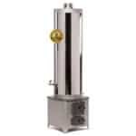 Rezervor de apă caldă din oțel inoxidabil pentru sisteme de încălzire și răcire industriale, cu garantie de 5 ani.