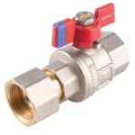 Ferro robinet bila fluture F-POWER cu semiolandeza PN16 1/2"