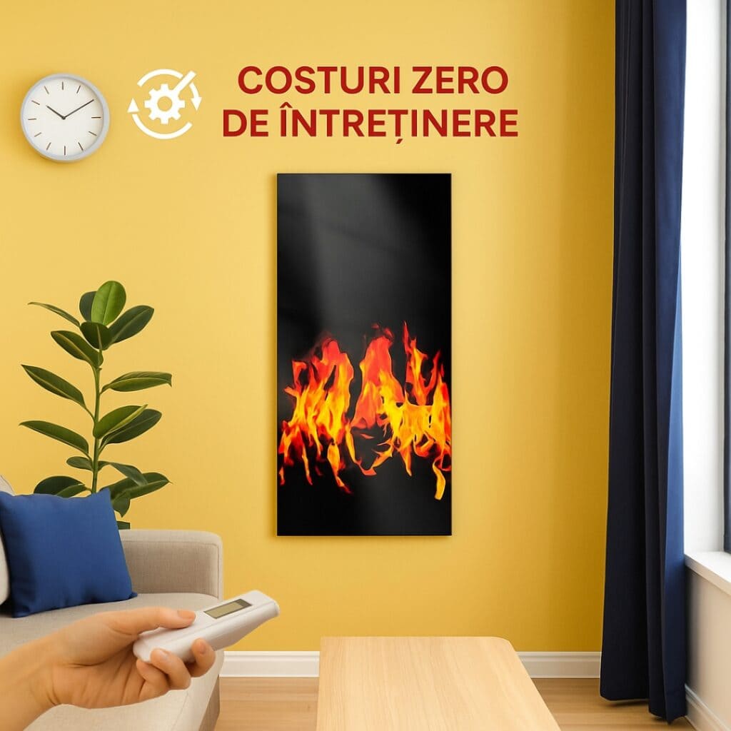 Panou radiant cu infrarosu 700W cu termostat khaschi