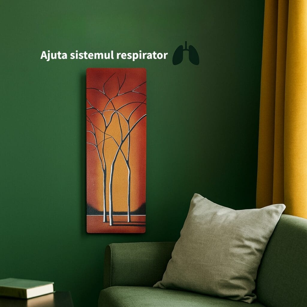 Panou radiant cu termostat Seara Calda pictat manual
