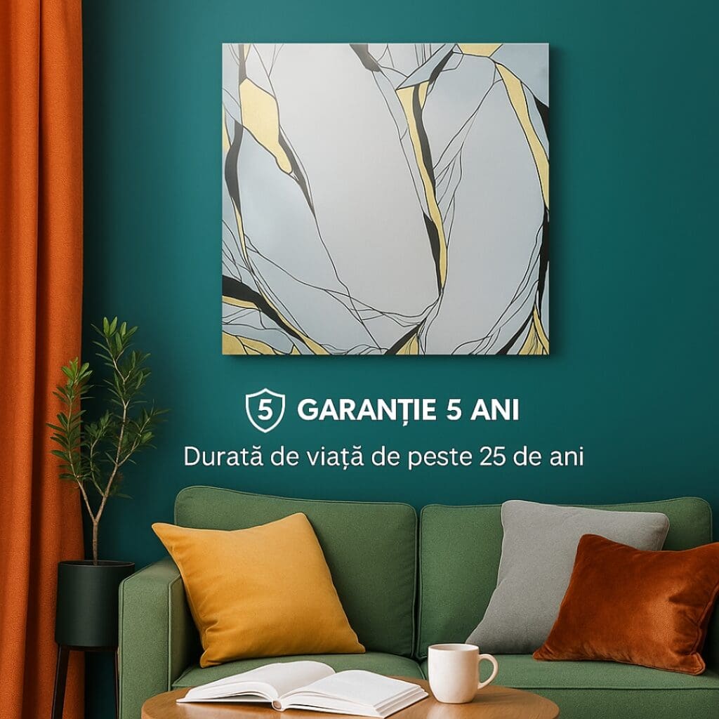 panou radiant pictat manual cu termostat 2
