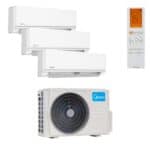 Aer conditionat Multisplit Midea 27000 BTU cu 3 unitati interioare de 12000 BTU