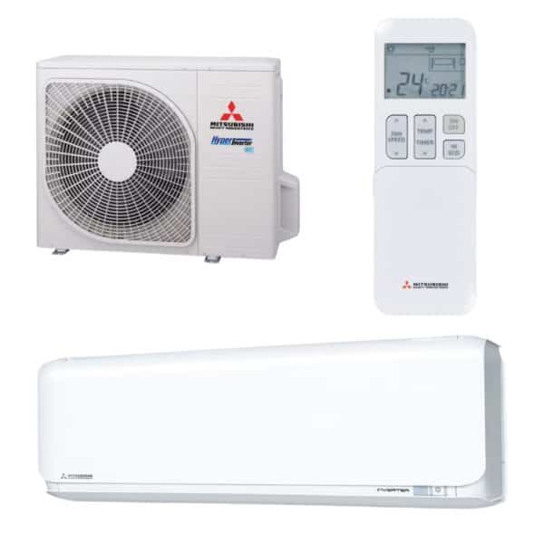 Aparat de aer conditionat Mitsubishi 12000 BTU Harakuze Pro cu Clasa enregtica A+++ si Wi-fi (SRK35ZSX-WF SRC35ZSX-W)