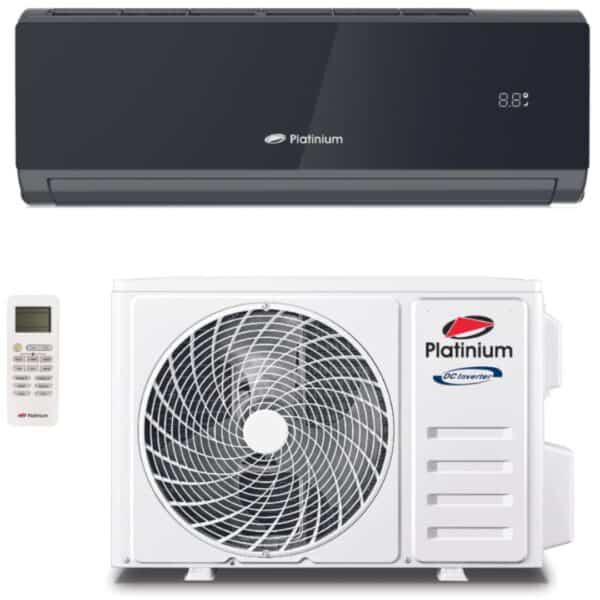 Aparat de aer conditionat Platinum 12000 BTU Black Mirror cu Wi-fi, Clasa energetica A++, Negru (PWIFI-12R32++BM)
