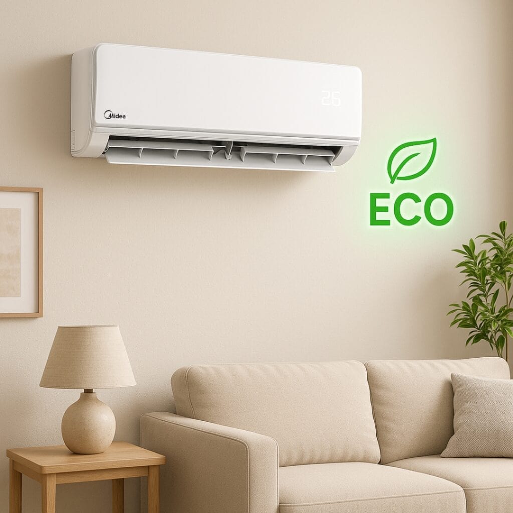Aparat de aer conditionat Midea Multisplit 18000 BTU cu doua unitati interioare Midea Dura 12000 BTU (M2OE-18HFN8-Q+AG2Dura-12NXD0-I(U)) 1 Design fara titlu 1 1