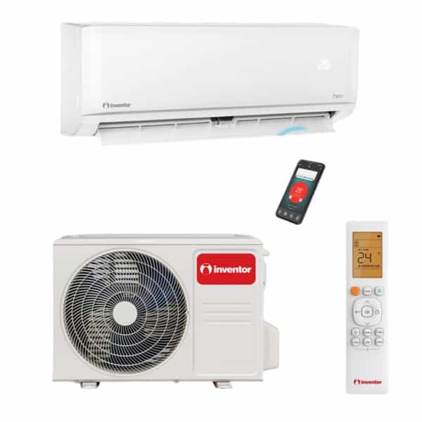 Aparat de aer conditionat Inventor 12000 BTU NEO 2 cu functie Gear si Wi-fi