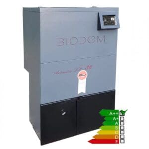 Cazan Peleti Biodom Double Fan 27A Curatare Automata si control Wi-fi