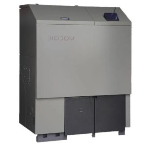 Cazan pe peleti Biodom Double Fan 54A cu pompa de bypass si Tehnologia BioLogic