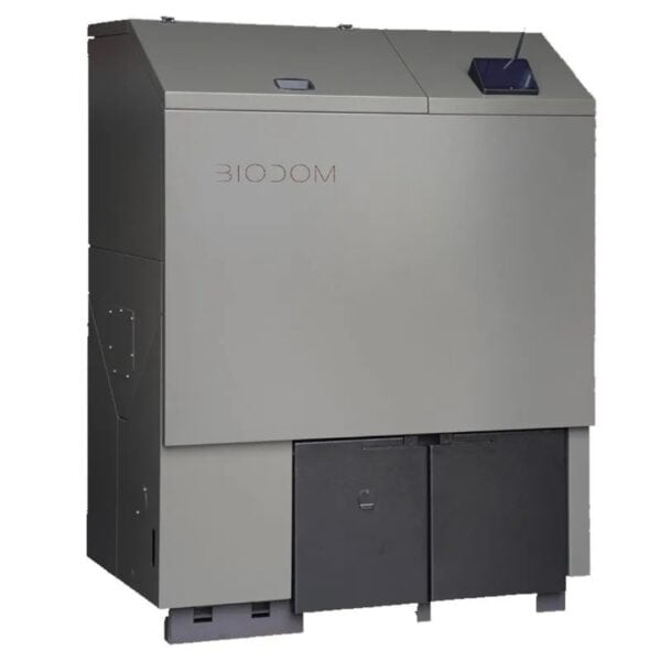 Cazan pe peleti Biodom Double Fan 54A cu pompa de bypass si Tehnologia BioLogic