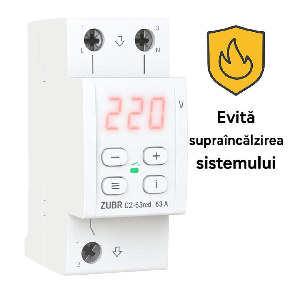 Releu de protectie tensiune ZUBR