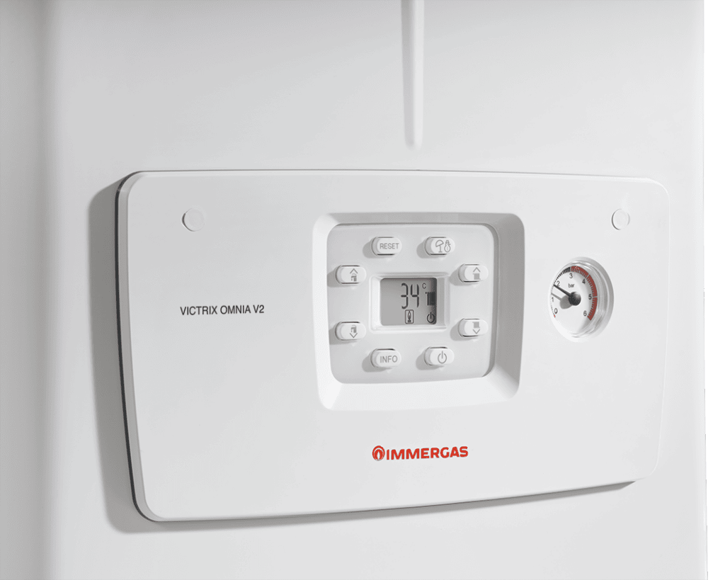 Panou digital intuitiv centrala in condensatie Immergas Victrix Omnia V2 26